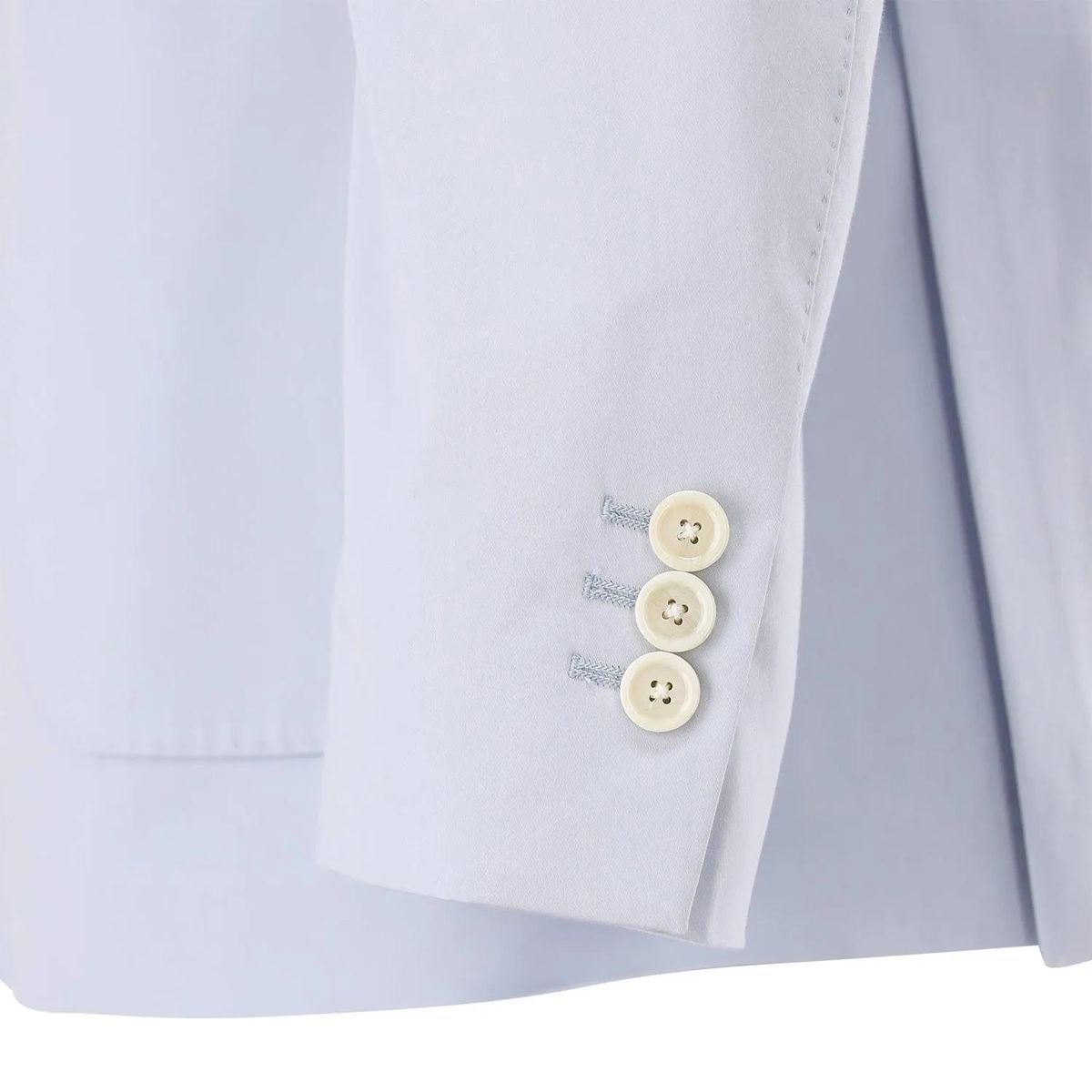 Zweireihiger Blazer aus Baumwollmischung