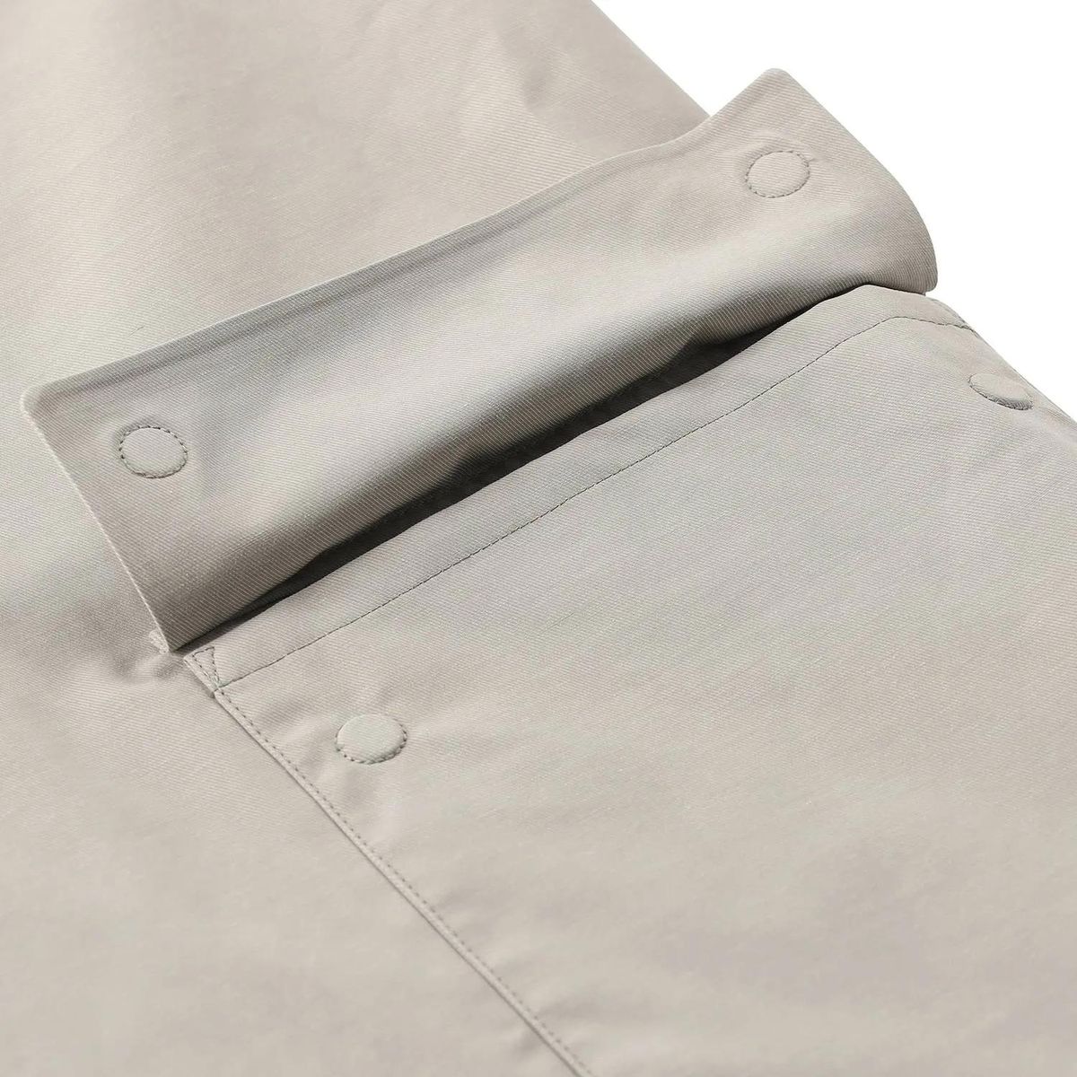 Leichter, Kapuzen-Longline-Parka Mantel