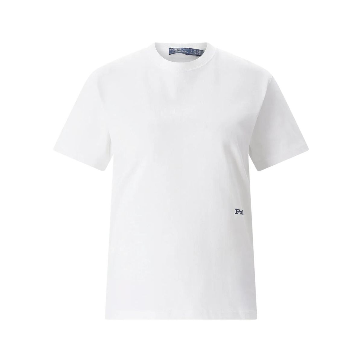 Klassisches Logo T-Shirt aus Baumwolle