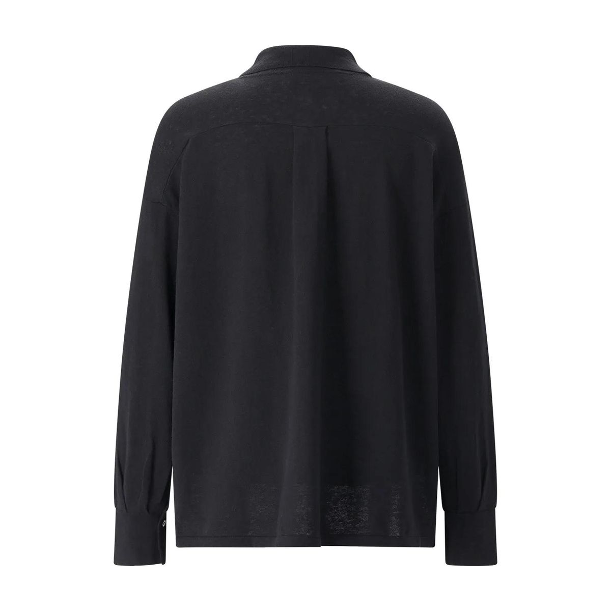 Lässiges Strickhemd aus Leinenmischung