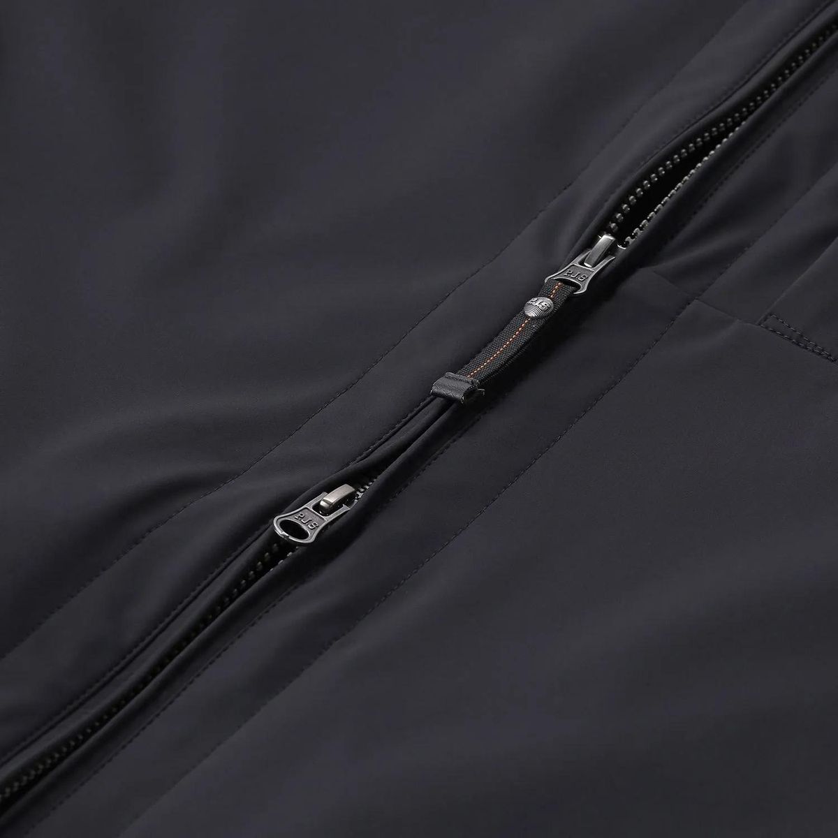 Minimalistische Stretch Softshell Windbreaker Jacke