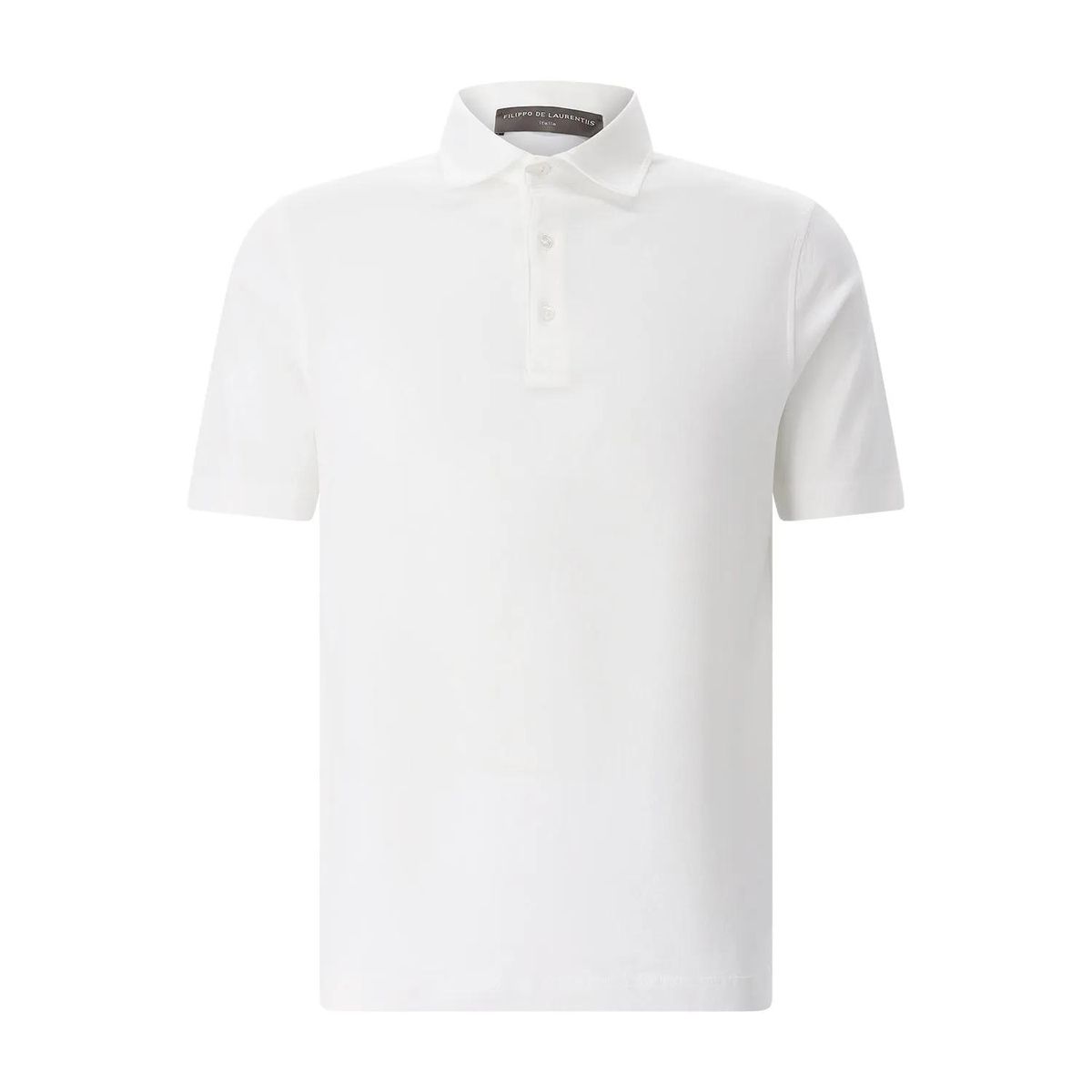 Klassisches Baumwoll-Poloshirt mit Knöpfen