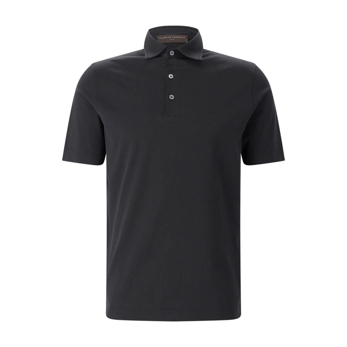 Klassisches Baumwoll-Poloshirt mit Knöpfen
