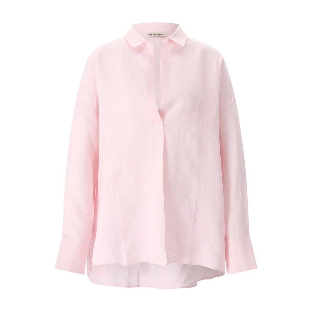 Leichtes Leinenhemd mit klassischem Kragen