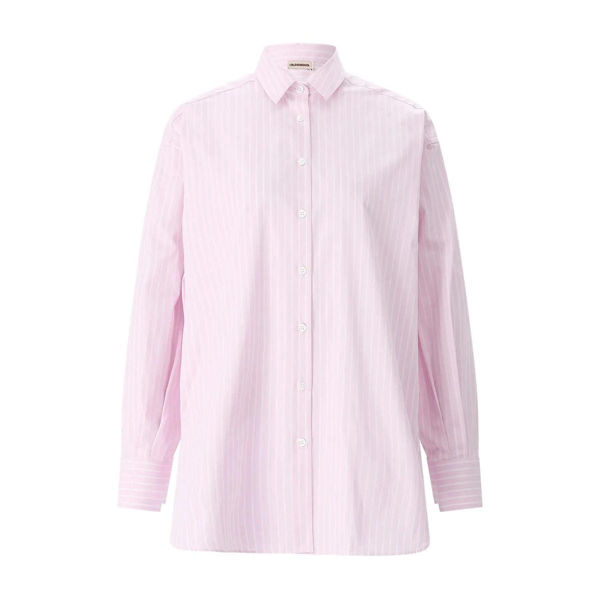 Gestreiftes Langarmhemd