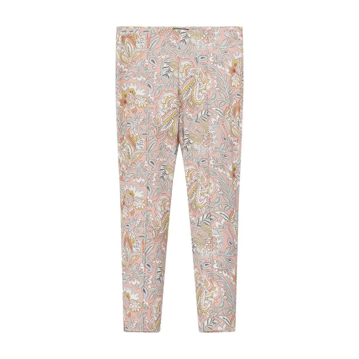 Capri Leggings mit Blumenmuster