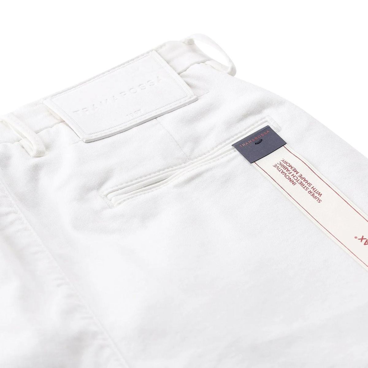Chinohose aus Baumwollmischgewebe mit gerader Passform