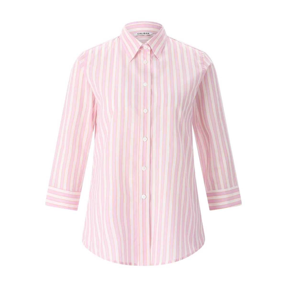 Gestreiftes Hemd aus Baumwollpopeline