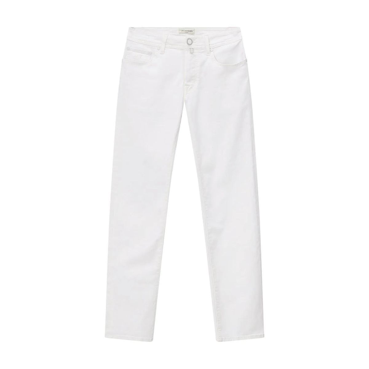 Schmal geschnittene Jeans mit geradem Bein
