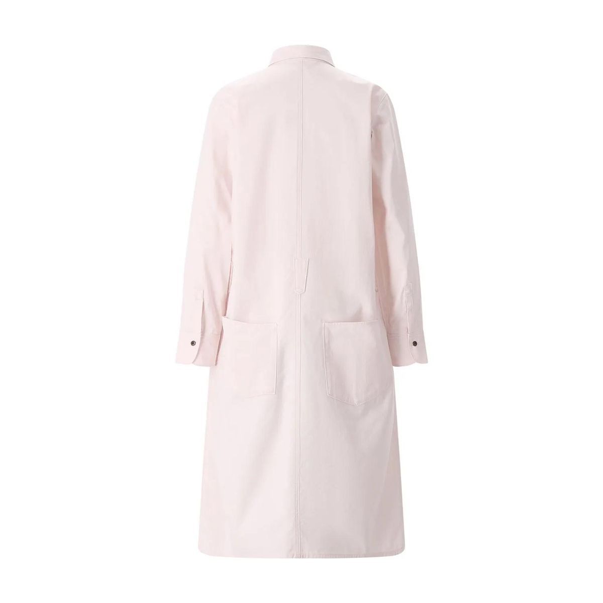 Midi-Hemdblusenkleid mit Relaxed Fit