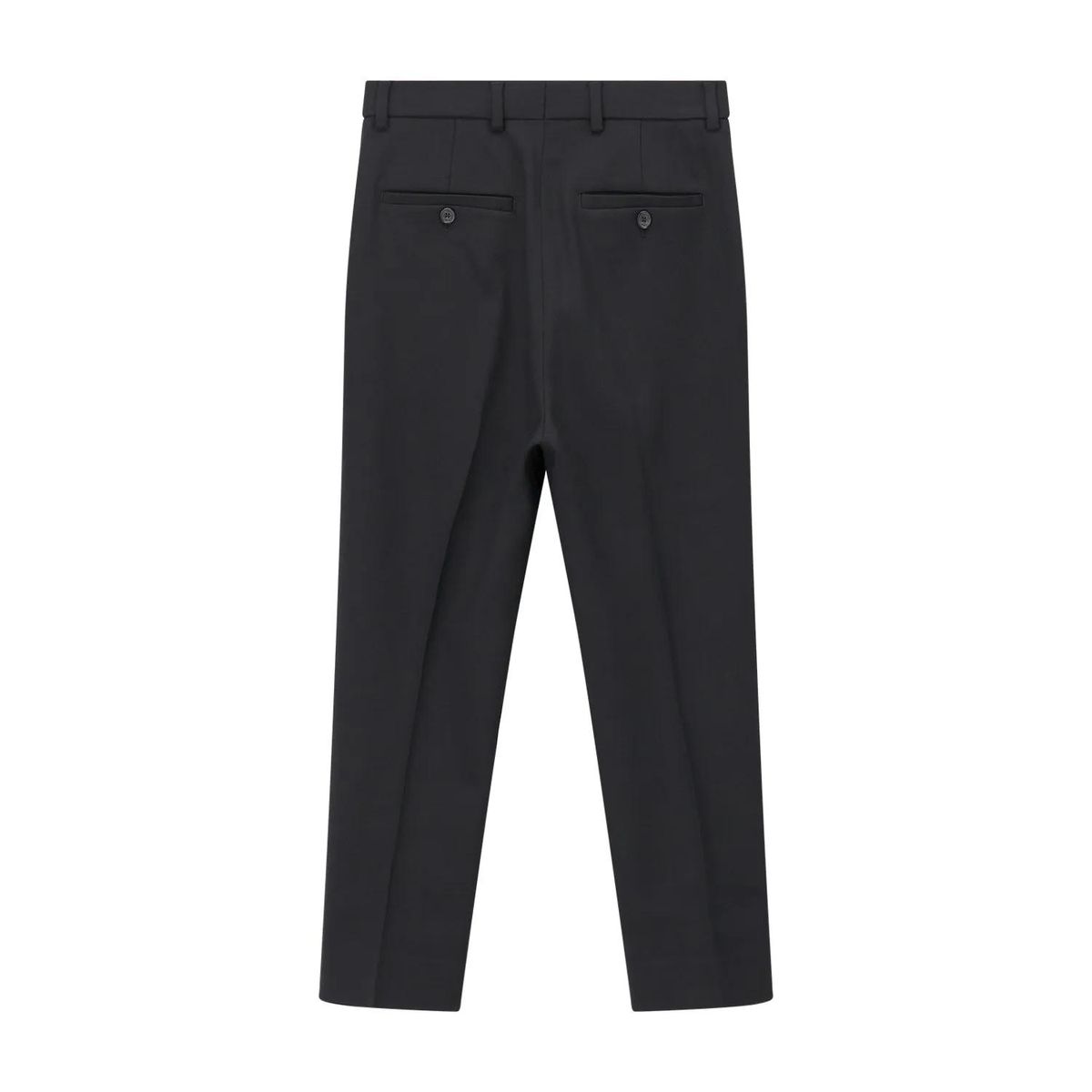 Gerade geschnittene Wollmischung Hose