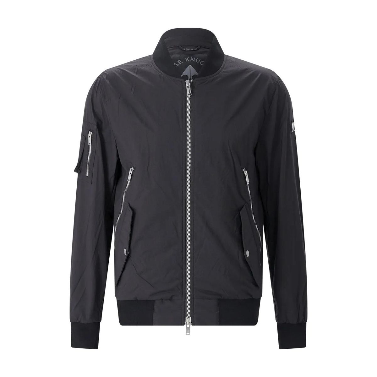 Bomberjacke mit Logo-Patch