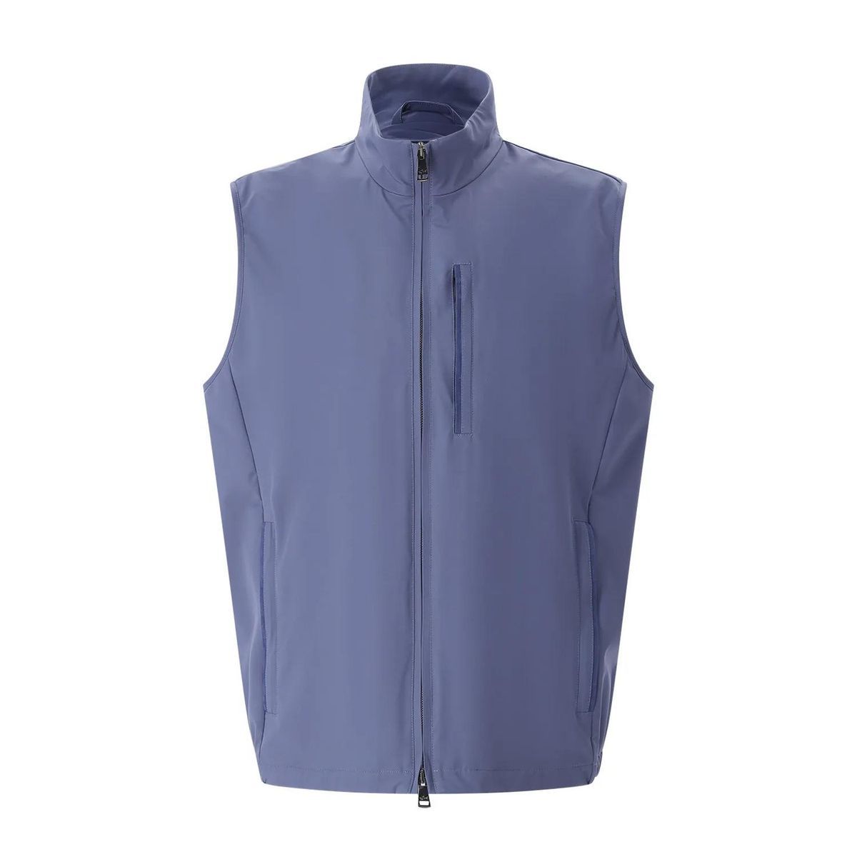Ärmellose moderne Outdoor-Weste mit Reißverschluss