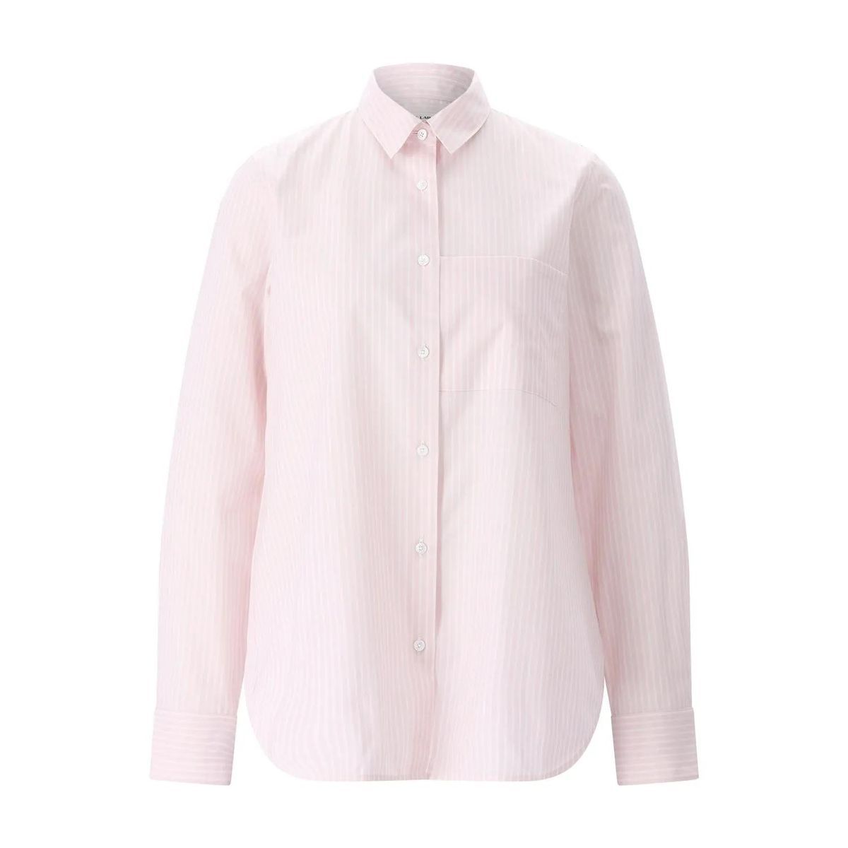 Gestreiftes Hemd aus Baumwollpopeline