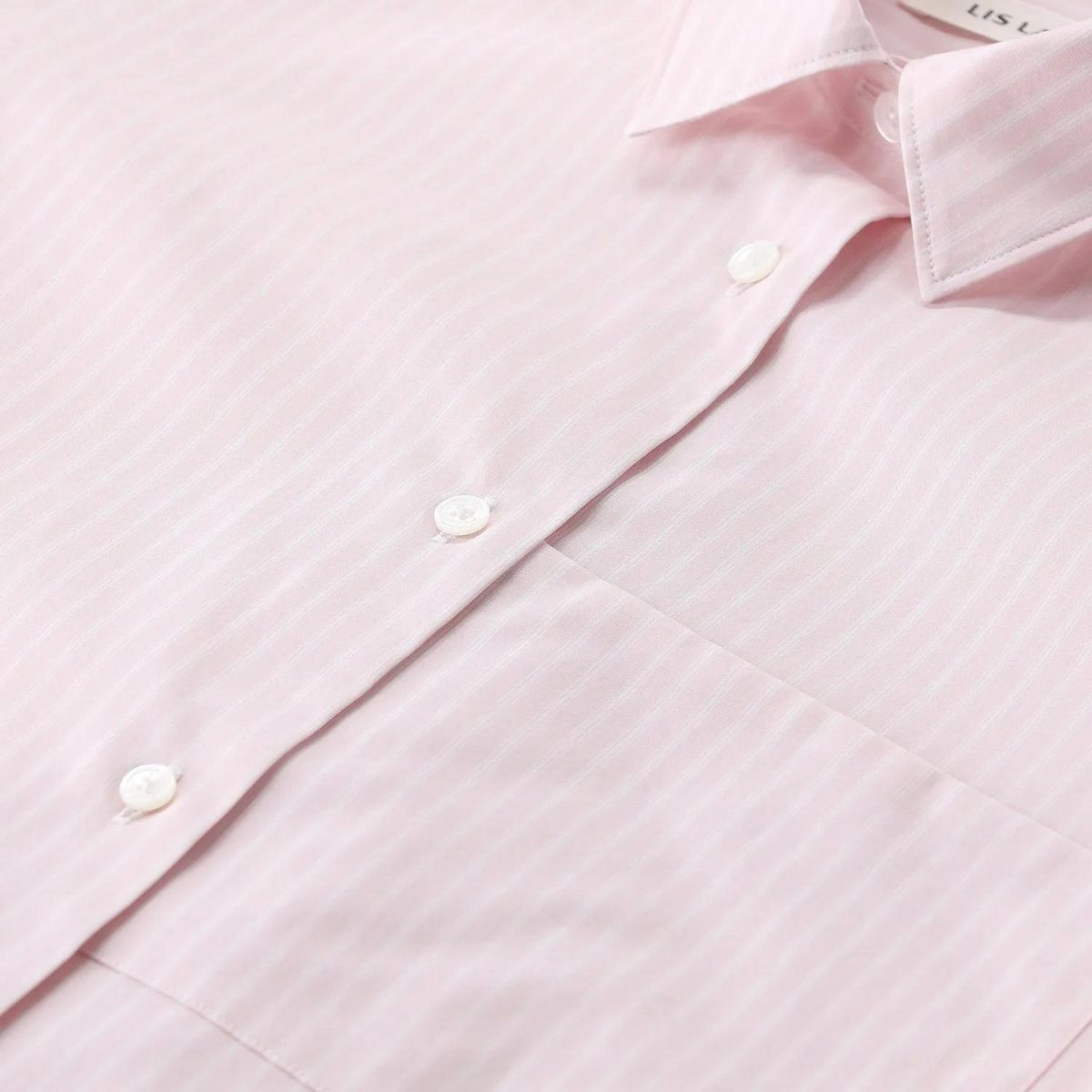 Gestreiftes Hemd aus Baumwollpopeline