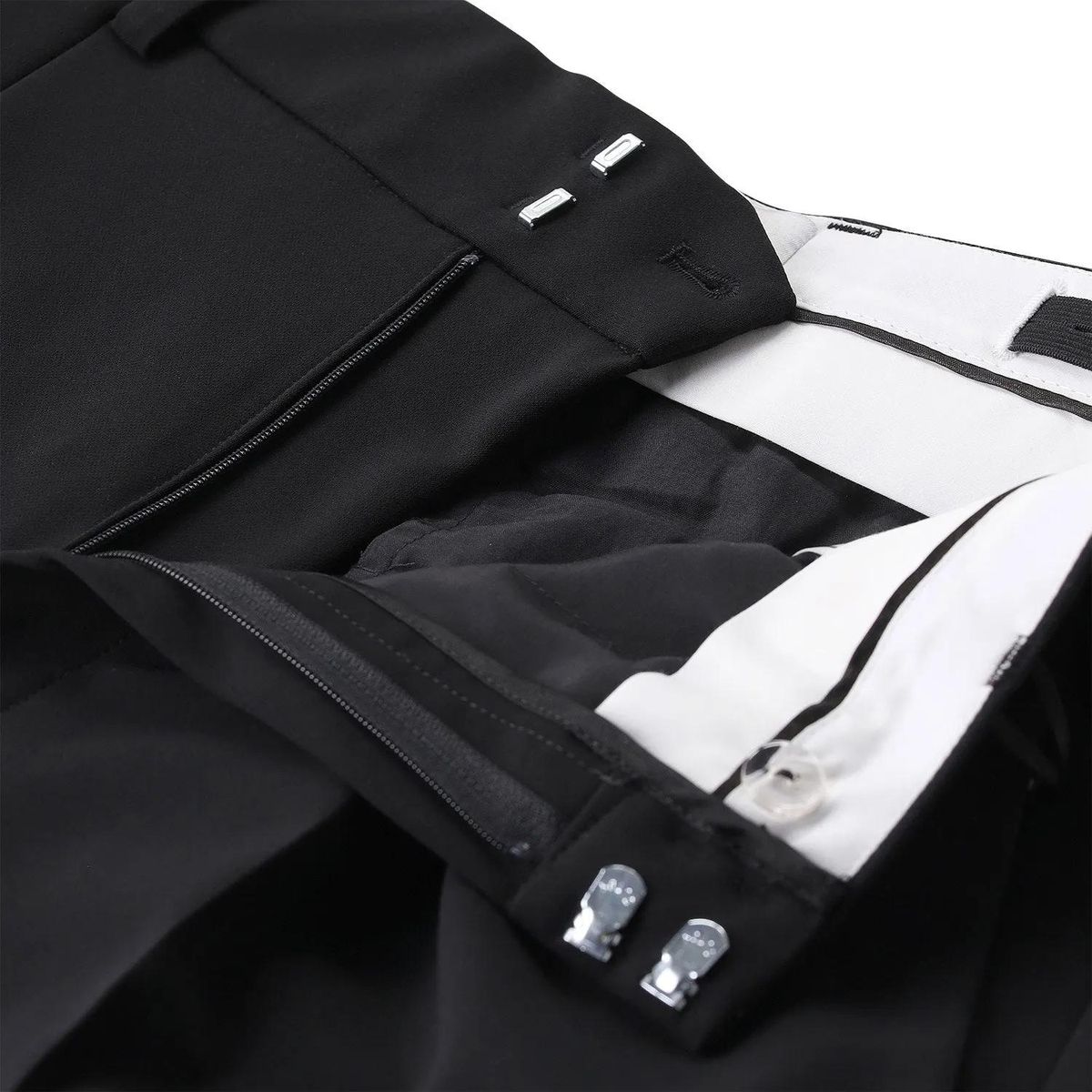 Weite Bundfaltenhose