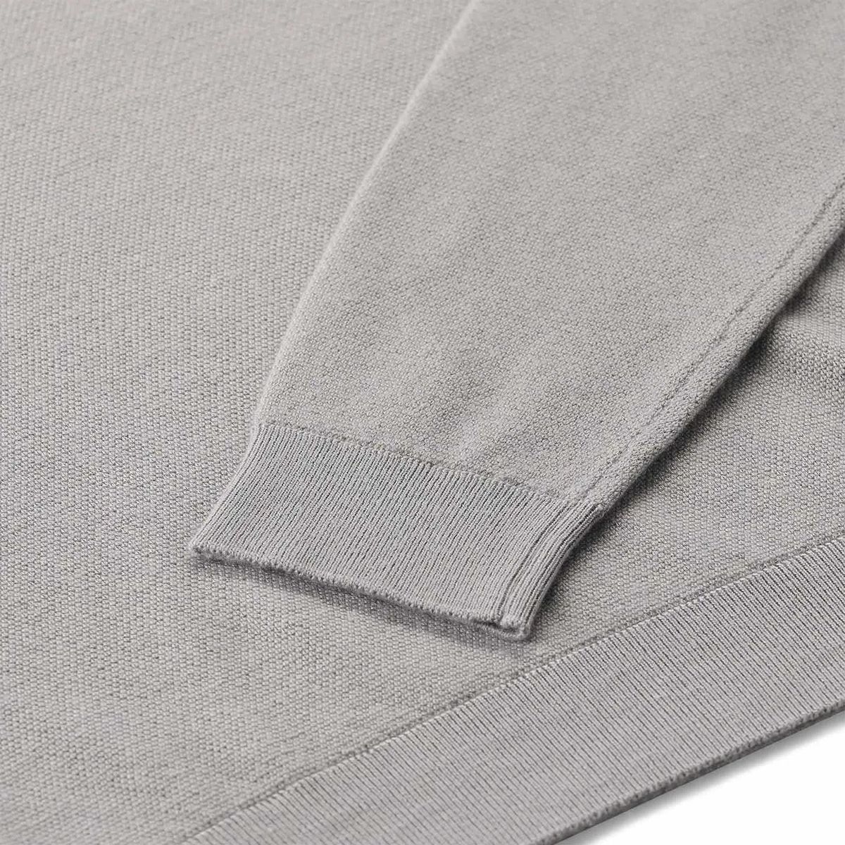 Kaschmir-Seide Rundhals-Pullover