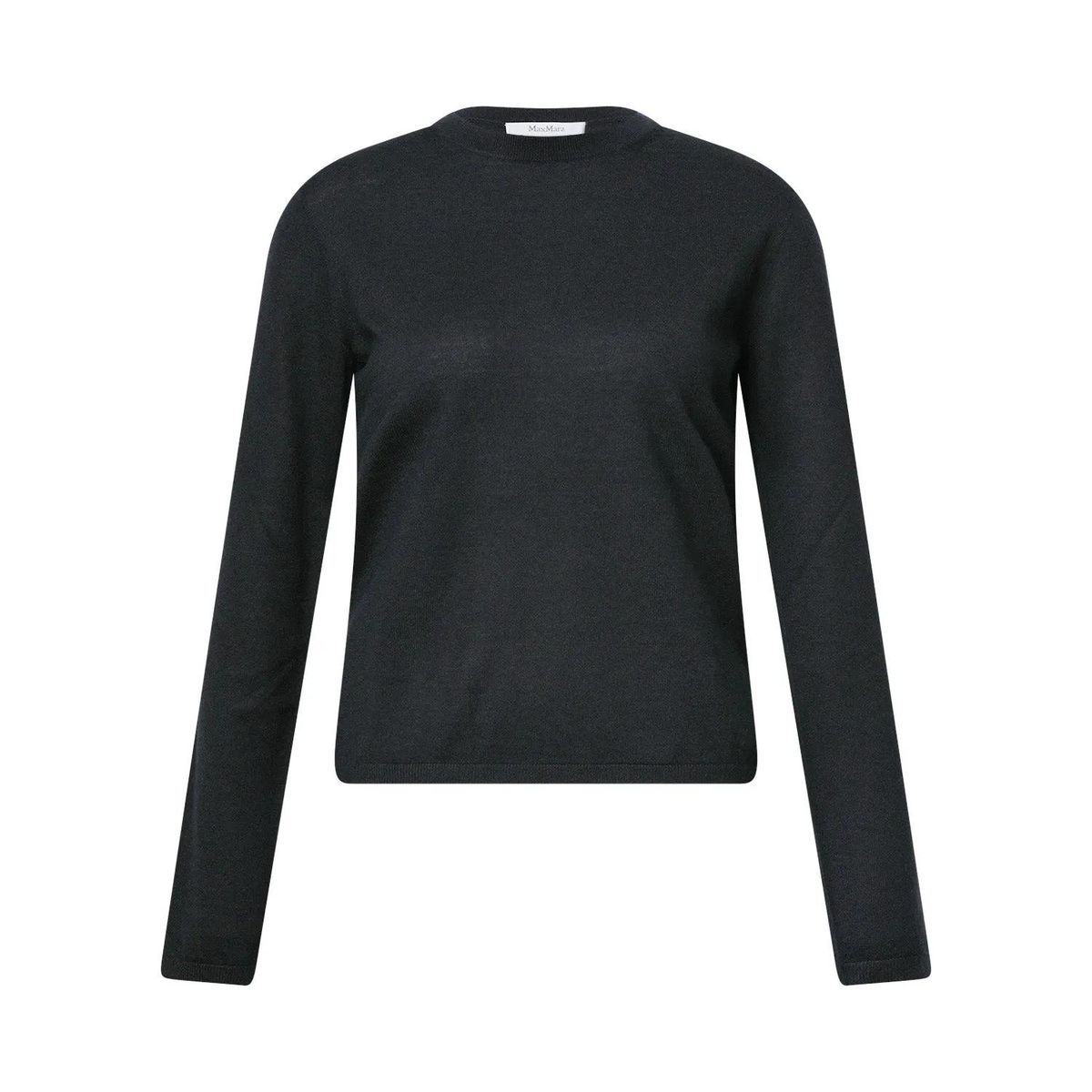 Klassischer Kaschmir Strickpullover mit Rundhalsausschnitt