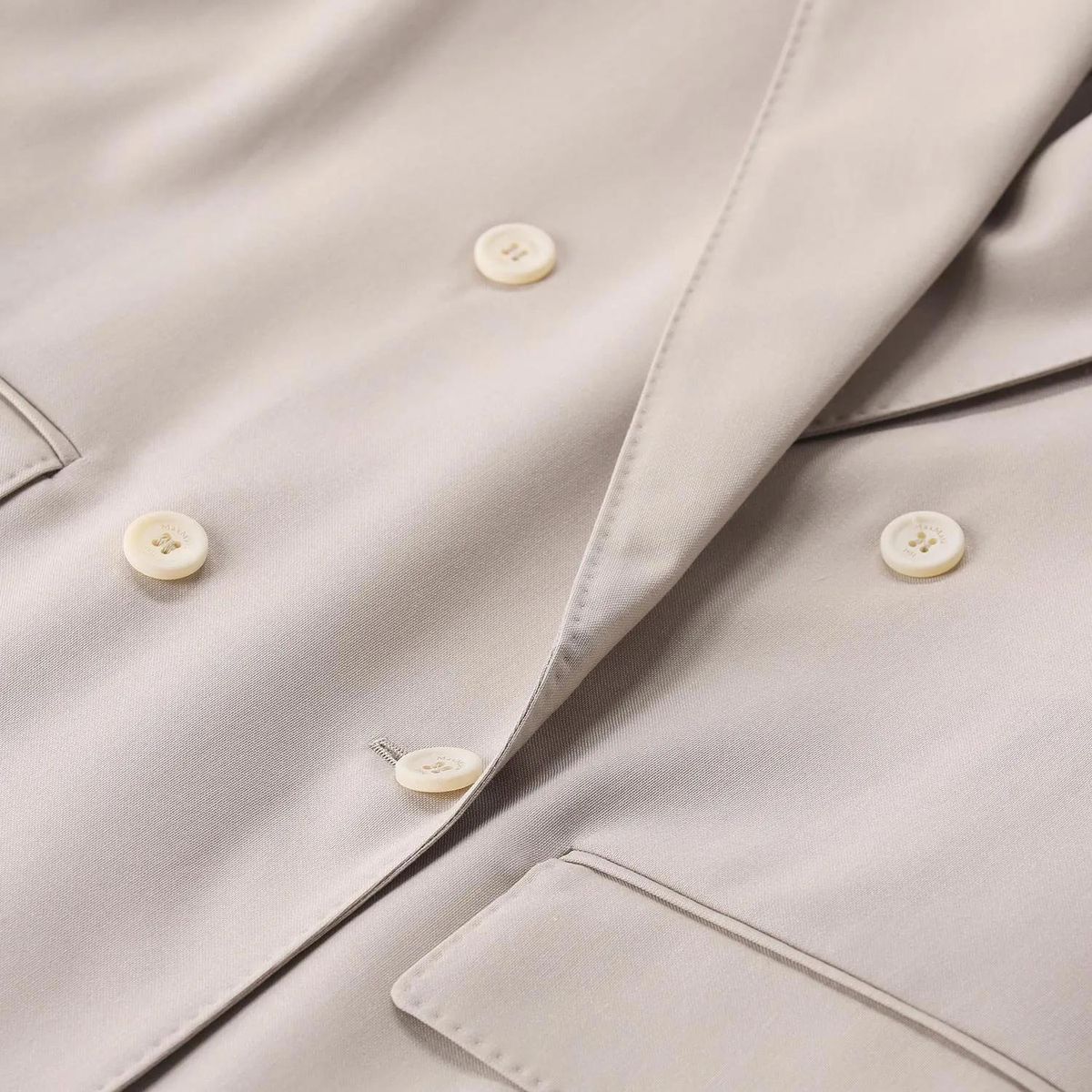 Doppelreihiger Wollmischungsblazer