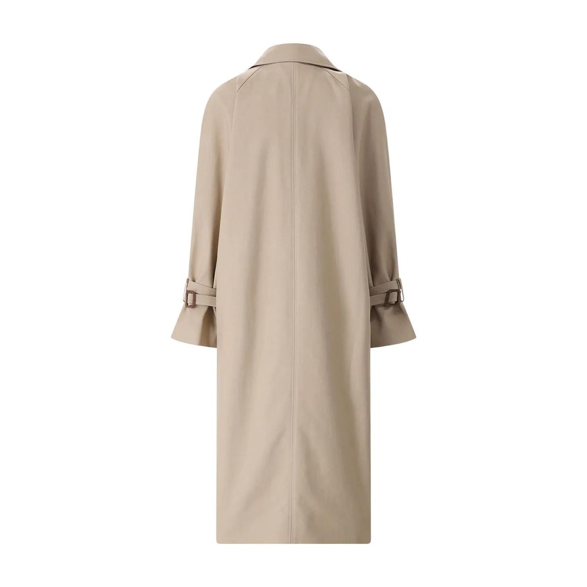 Eleganter zweireihiger Trenchcoat