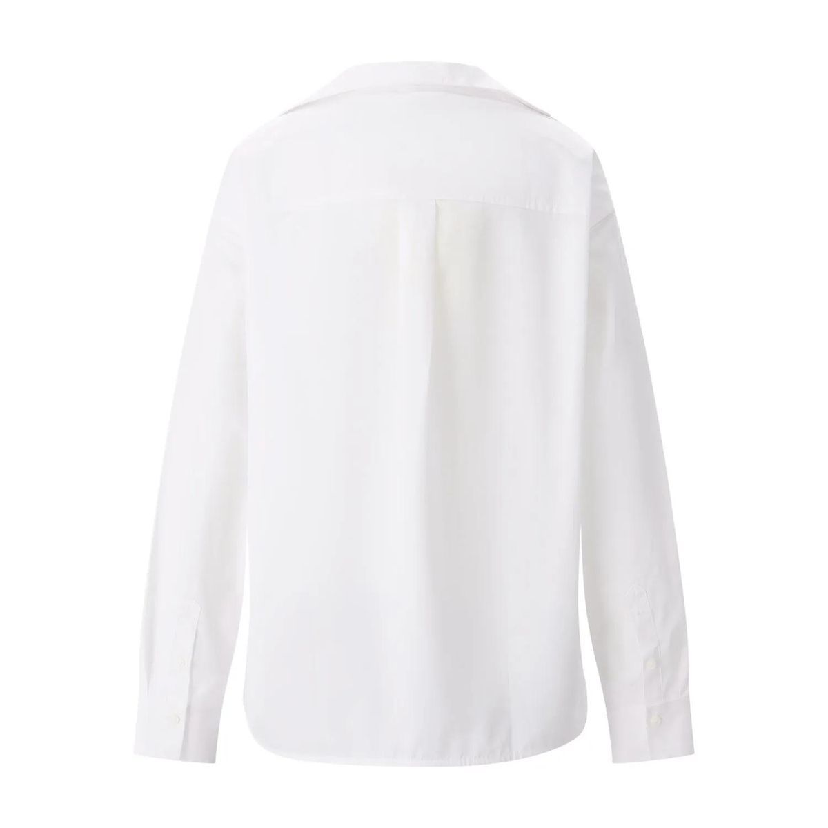 Baumwoll-Popeline-Hemd in entspannter Passform