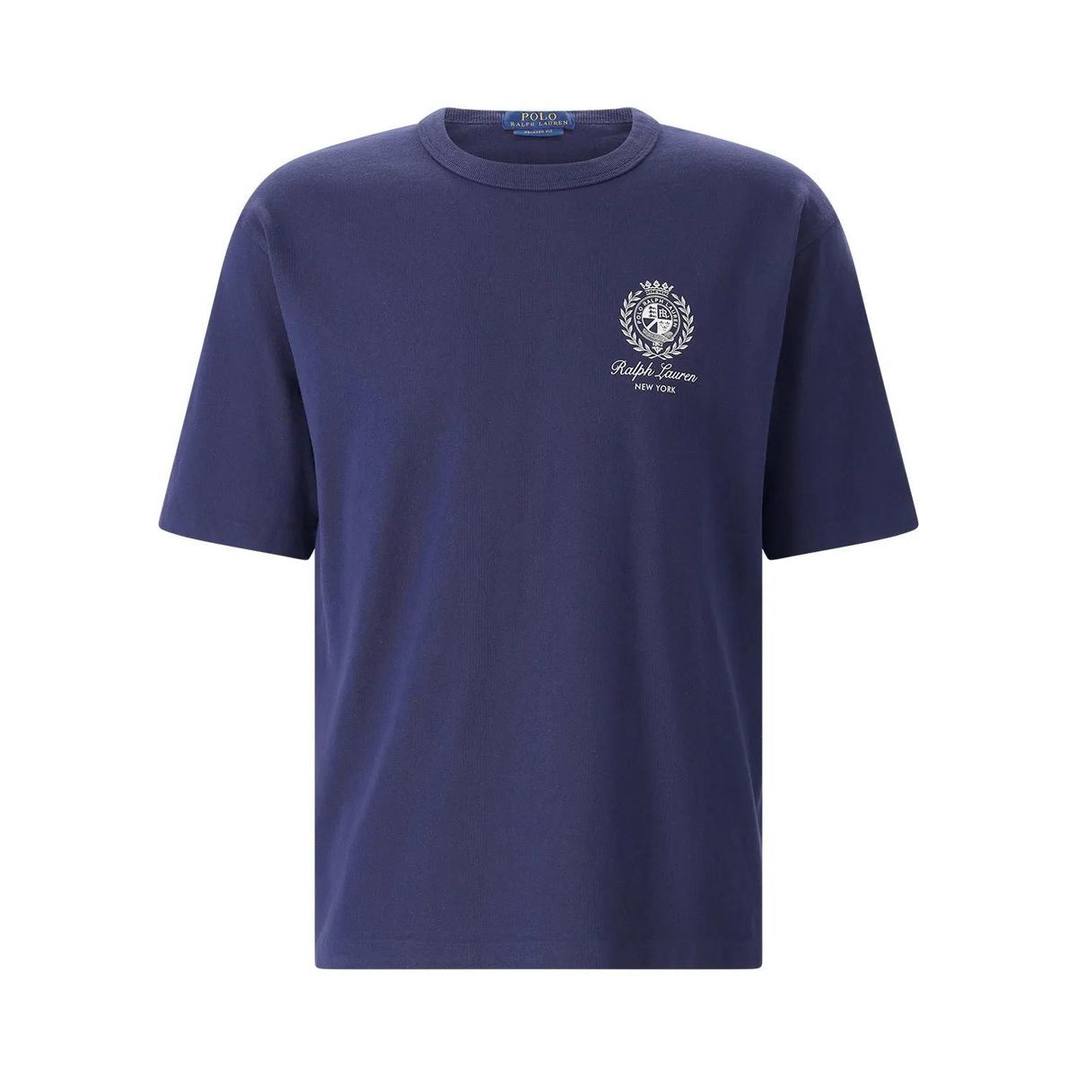 T-Shirt mit Wappen-Logo und lockerer Passform