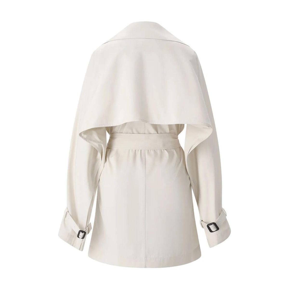 Gürtel-Trenchcoat mit doppelter Knopfleiste