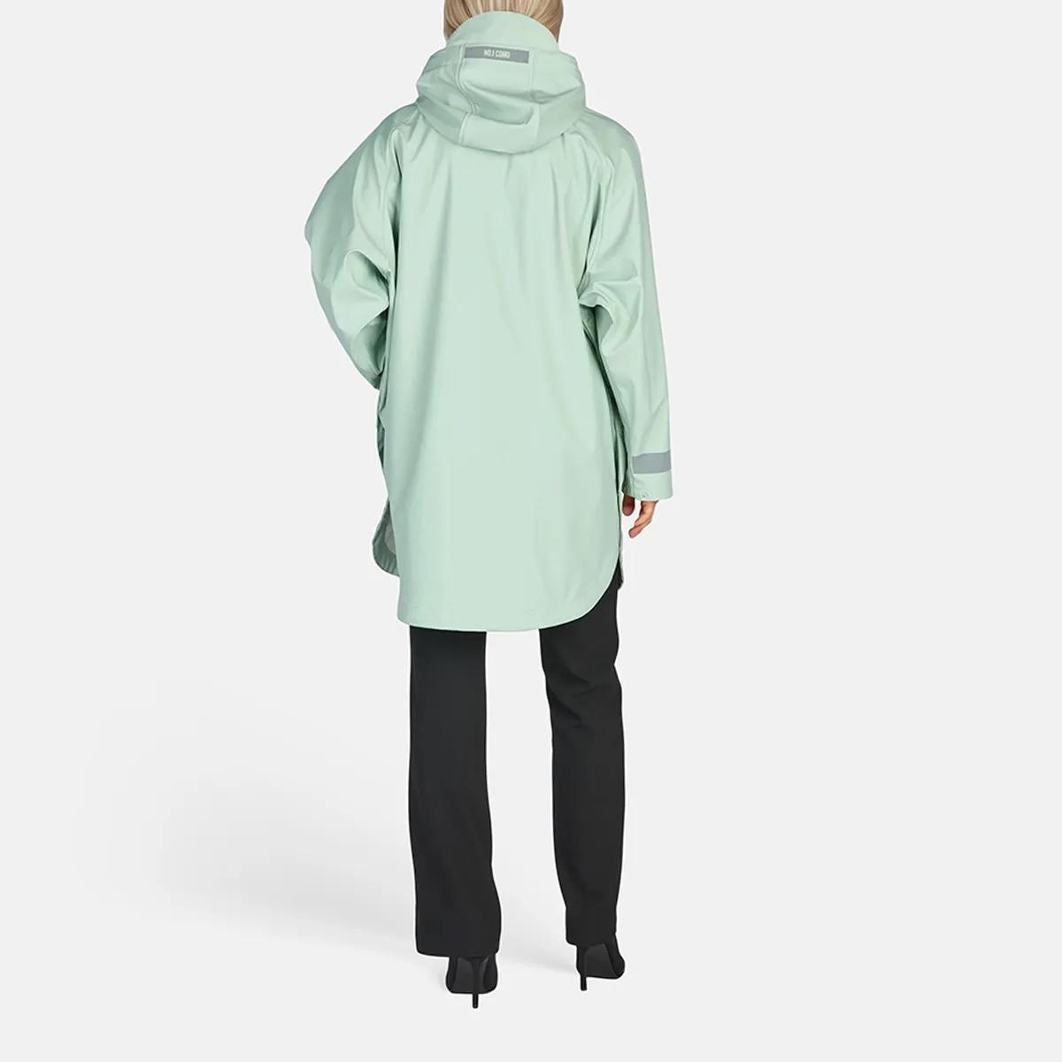 Kapuzen-Regenmantel wasserdicht mit Taschen