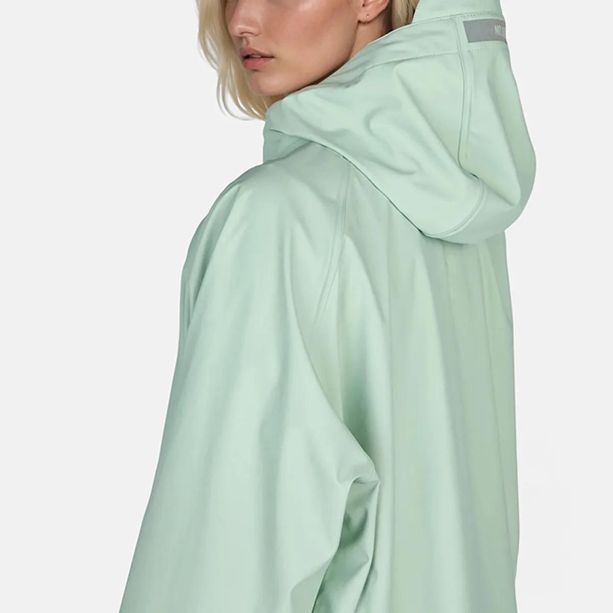 Kapuzen-Regenmantel wasserdicht mit Taschen