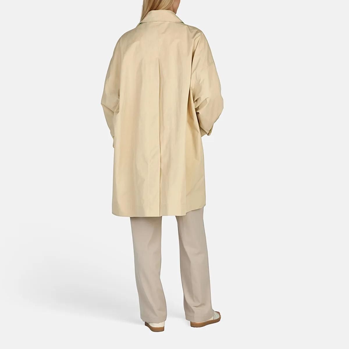 Oversize Trenchcoat mit Ärmelriegeln