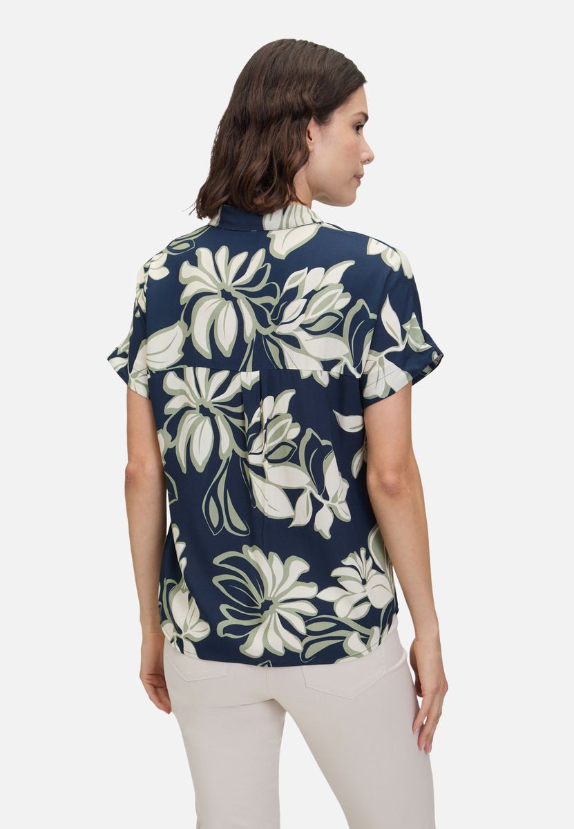Bluse mit floralem Muster