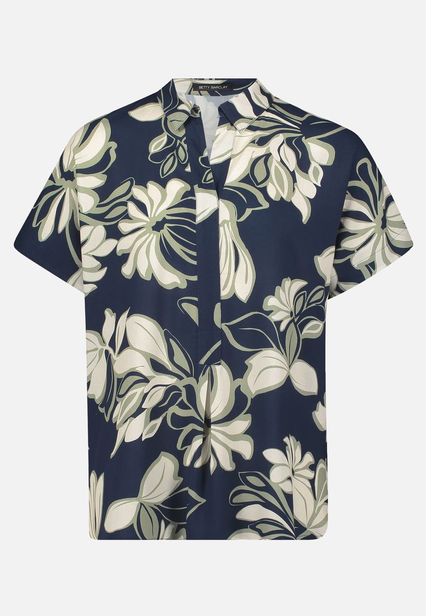 Bluse mit floralem Muster