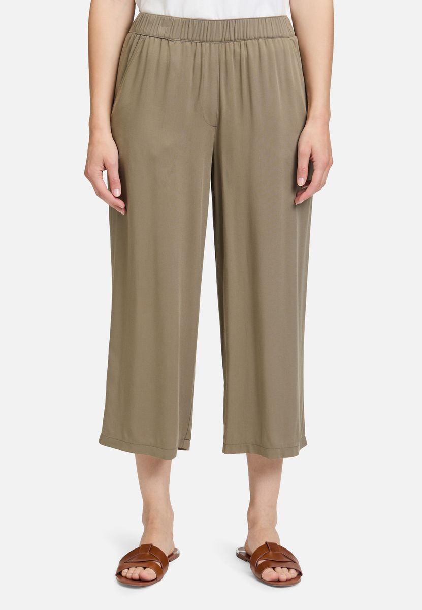 Locker geschnittene Cropped Culottes