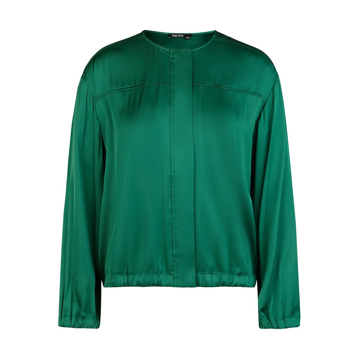 Elegante Blousonjacke aus Satin