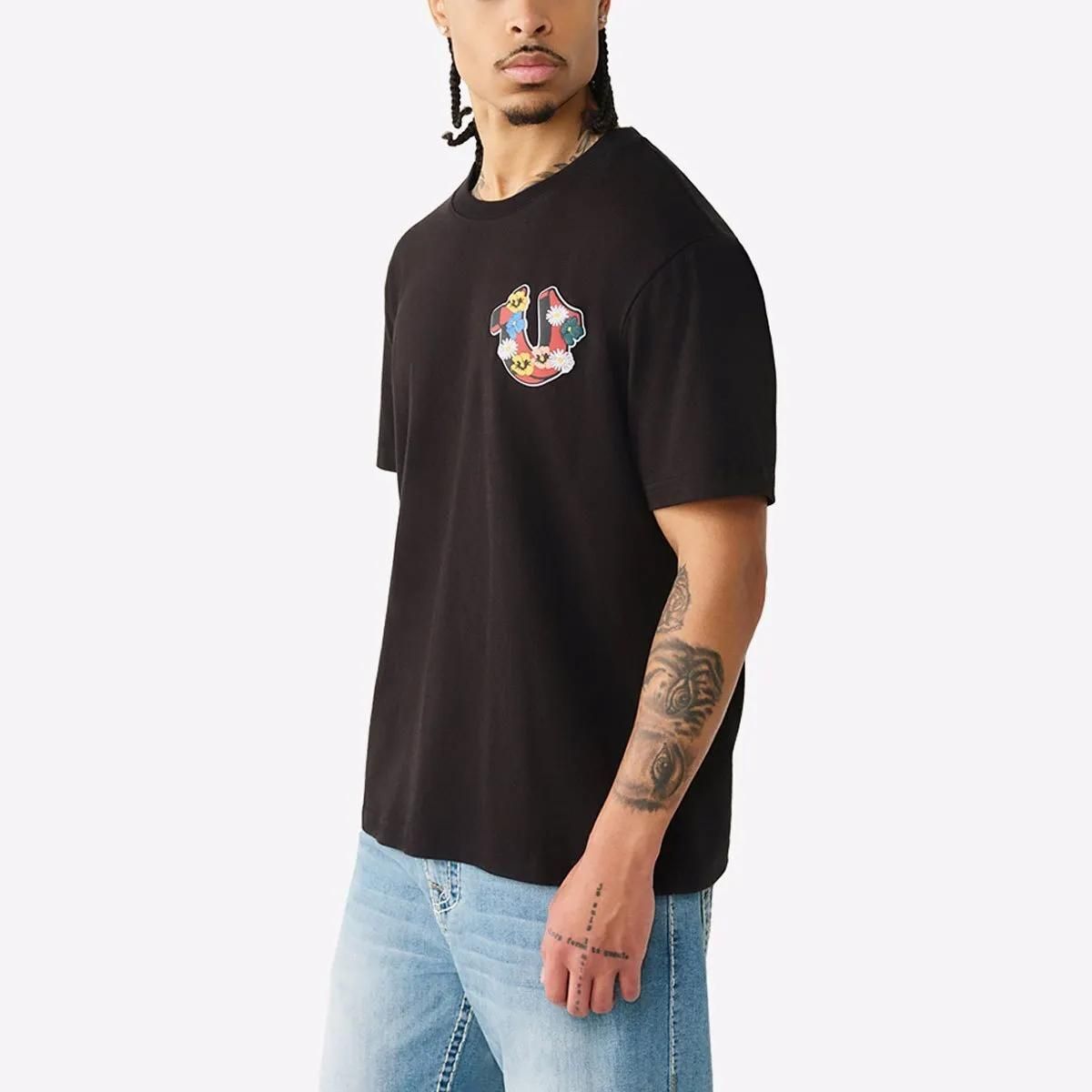 T-Shirt aus Baumwolljersey mit Grafikprint