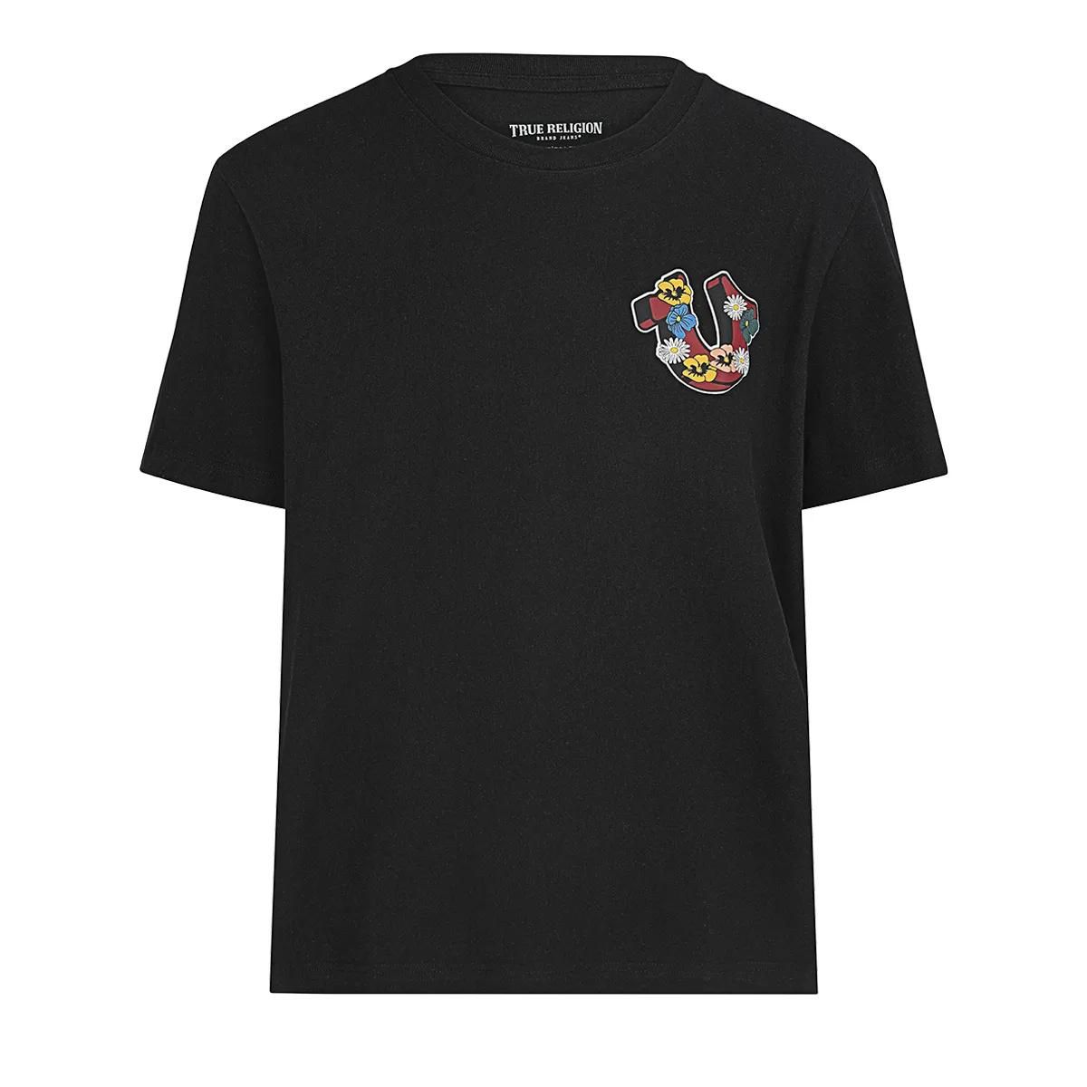 T-Shirt aus Baumwolljersey mit Grafikprint