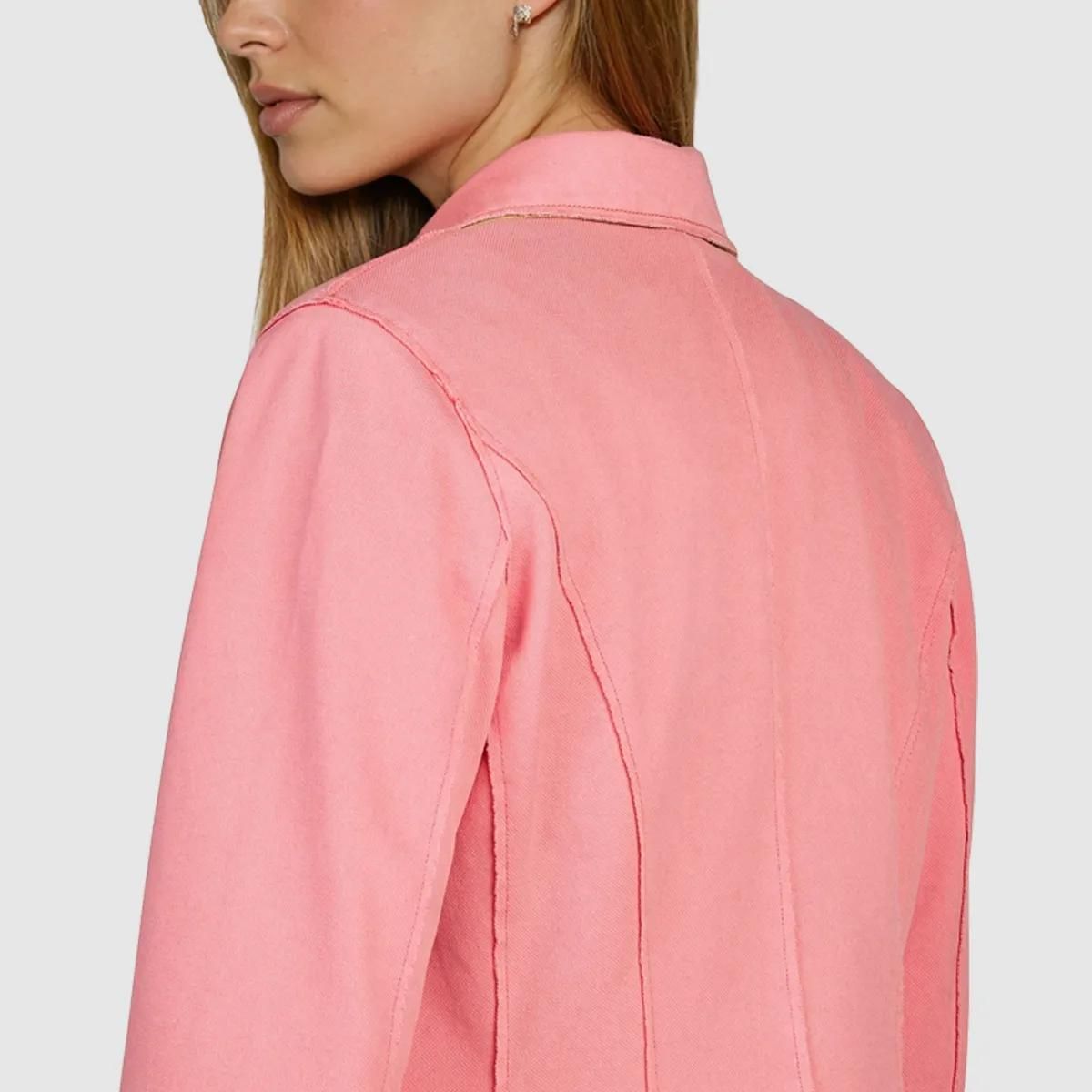 Taillierter Blazer aus Baumwollmischung