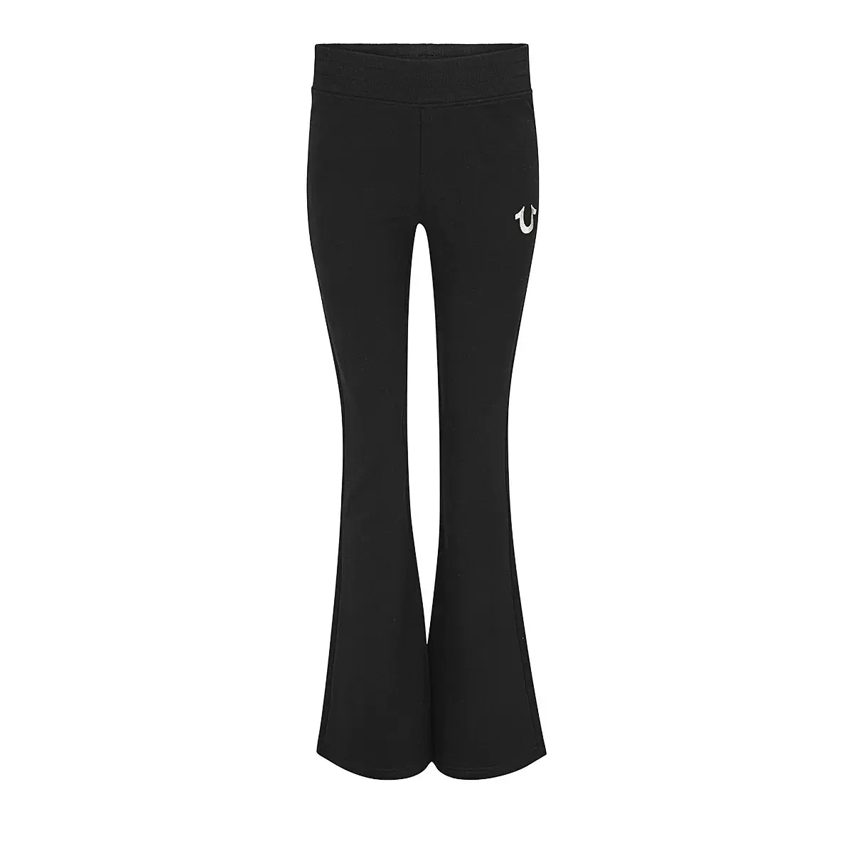 Bootcut Loungehose mit Logo-Detail