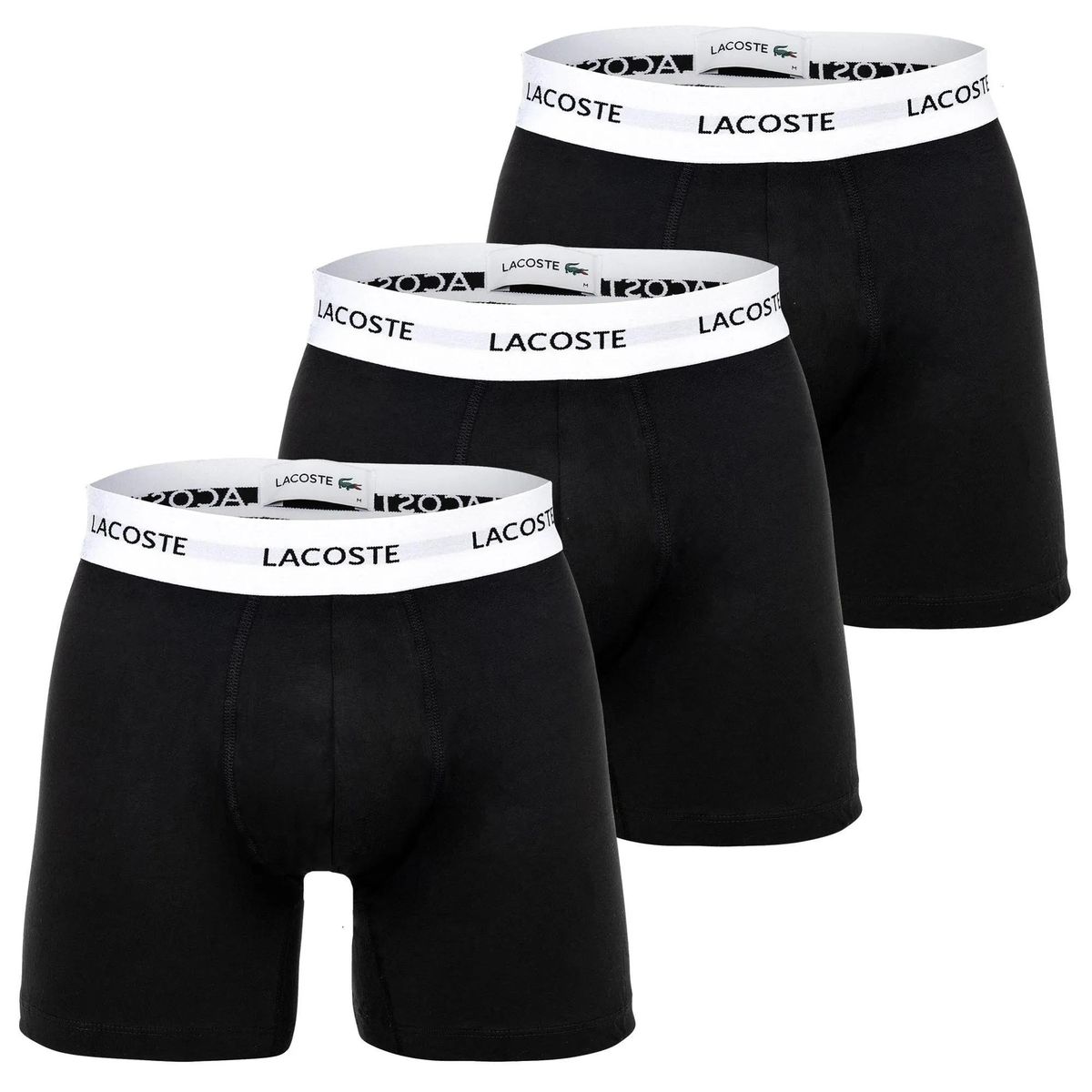 Schwarze Herren-Boxershorts im 3er-Pack