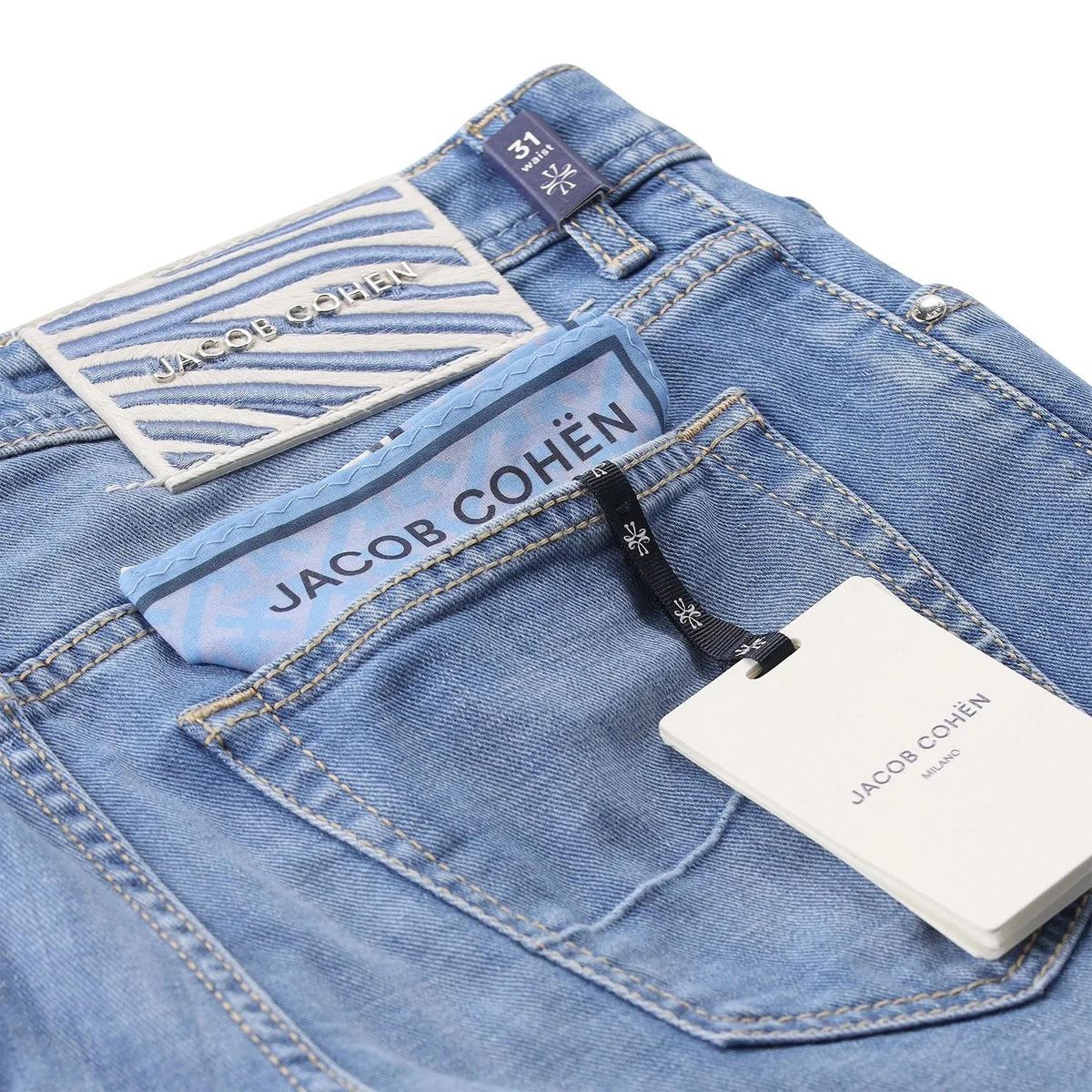 Schmale Stretch Denim Jeans