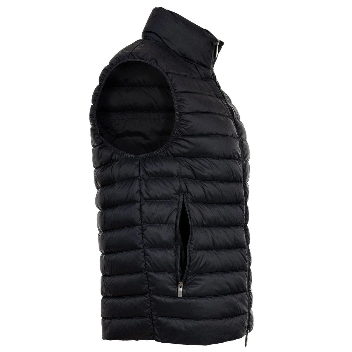 Ärmellose gepolsterte Daunenweste