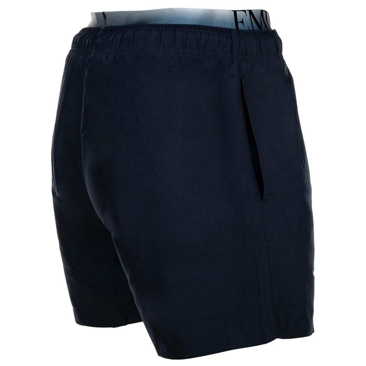 Herren Badeshorts mit Logo-Bund