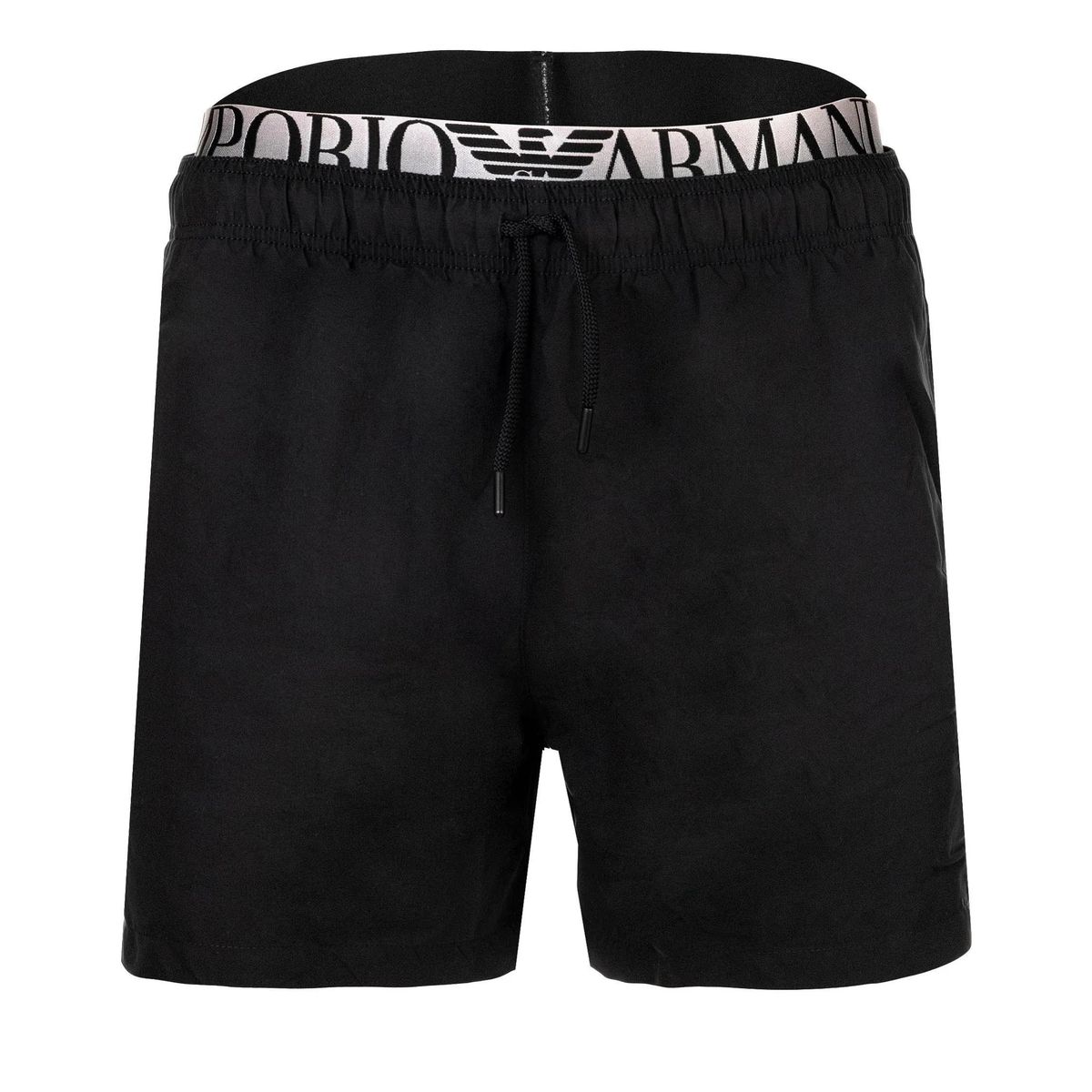Herren Badeshorts mit Logo-Bund