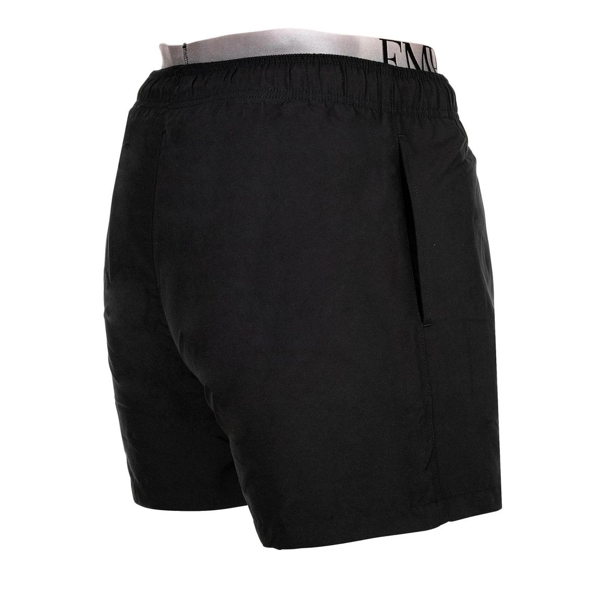 Herren Badeshorts mit Logo-Bund