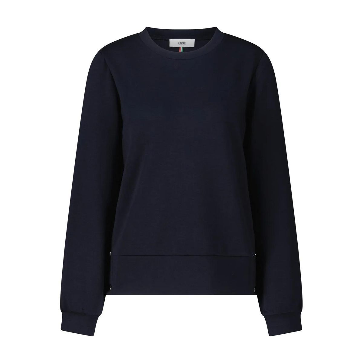 Klassisches Rundhals-Pullover-Sweatshirt