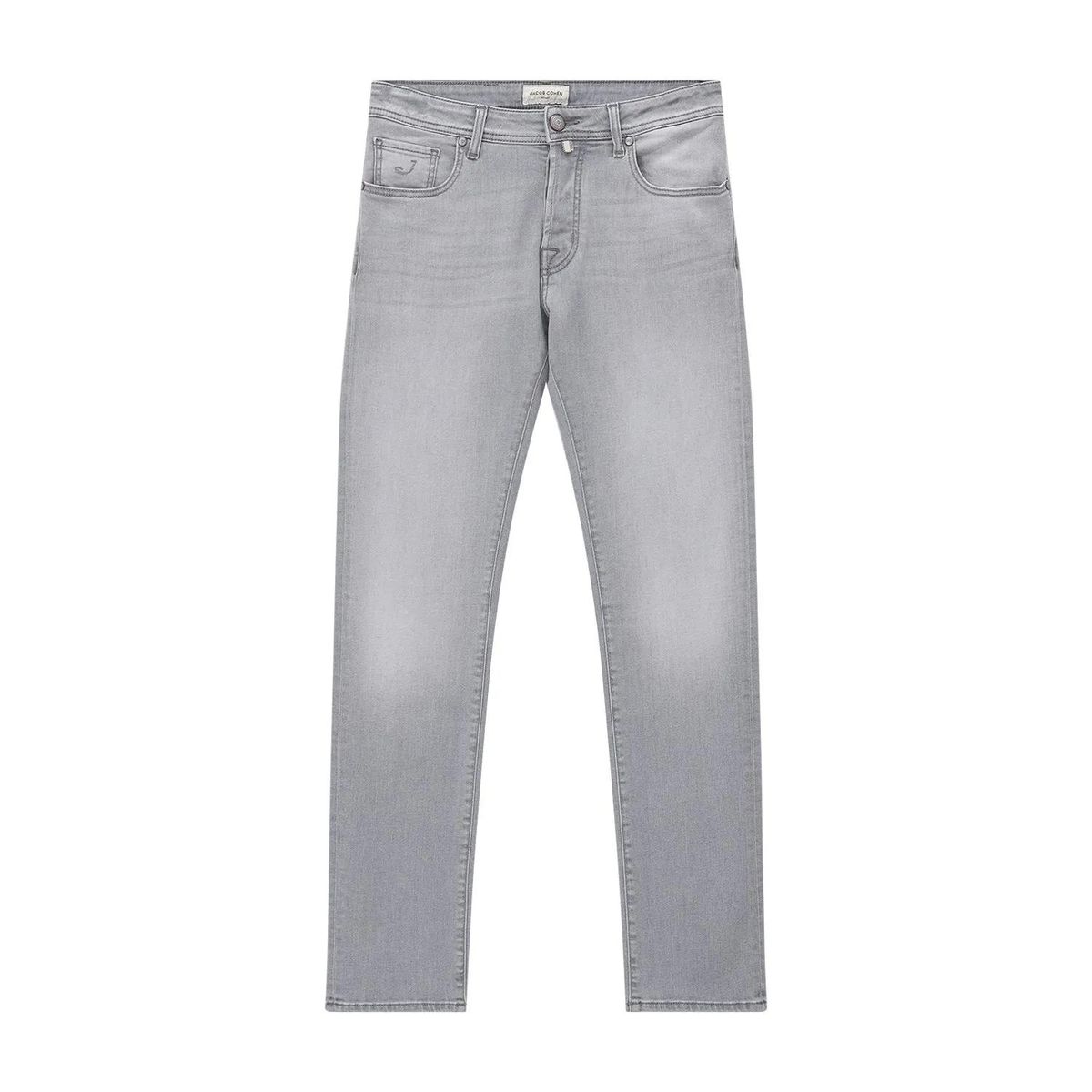 Graue Slim-Fit Denim Jeans Bard