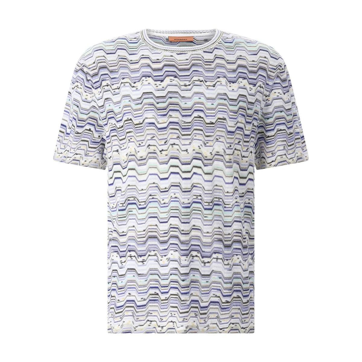 Baumwoll T-Shirt mit Muster