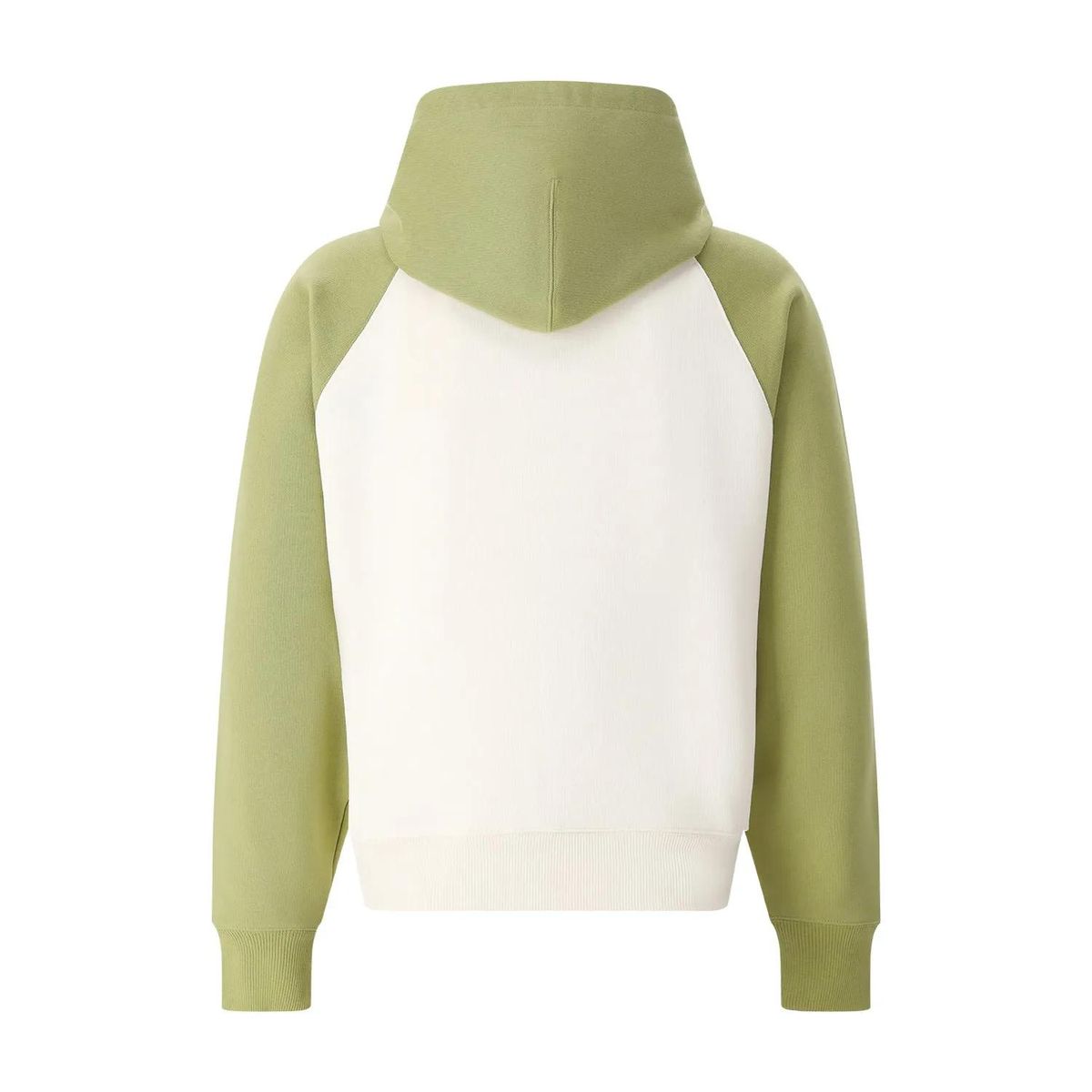 Zweifarbiger Raglanärmel-Hoodie