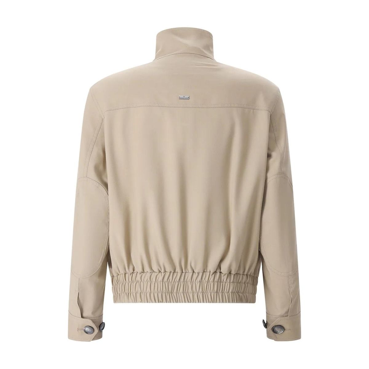 Elegante Harrington Jacke aus Wolle