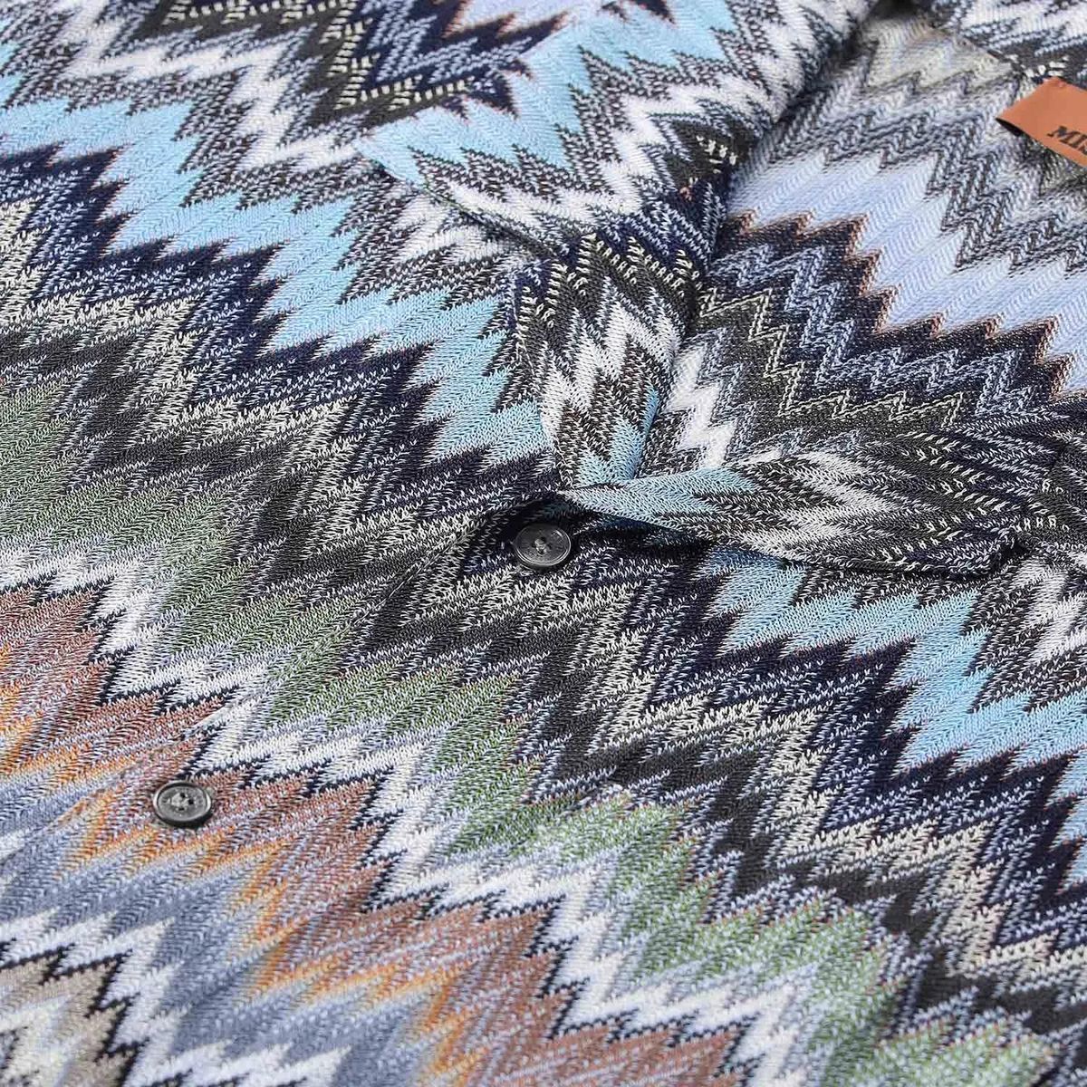 Gemustertes Kurzarmhemd